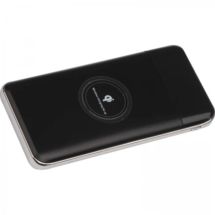 Power bank 8000 mAh indukcyjny - czarny - (NMC-30823-03)