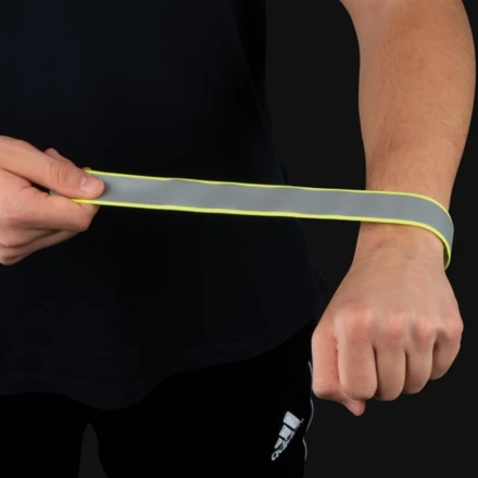 Opaska na rękę odblaskowa ASTRID - żółty - (NMC-91431-08)