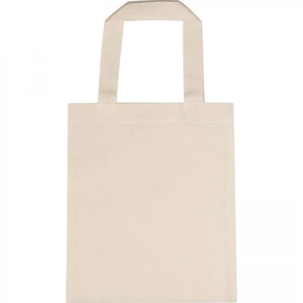 Torba bawełniana z krótkimi uszami 140 g/m2 - biały - (NMC-61486-06)