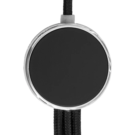 3in1 charging cable with illuminated logo long 120 cm - black - (NMC-EG0534-03)