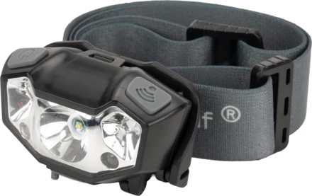 Latarka czołowa MINO Schwarzwolf - szary - (NMC-F2300900AJ3-07)