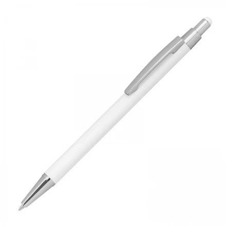 Długopis metalowy touch pen soft touch - biały - (NMC-10964-06)