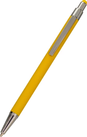 Długopis metalowy touch pen soft touch - żółty - (NMC-10964-08)