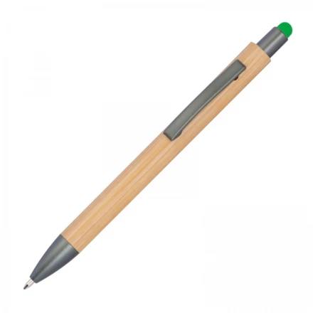 Wooden touch pen - green - (NMC-12194-09)