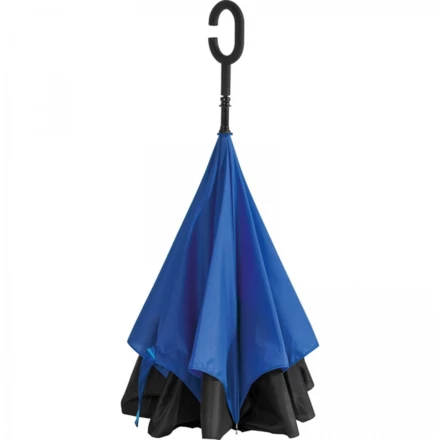 Parasol manualny odwrócony ø120 cm - niebieski - (NMC-40476-04)