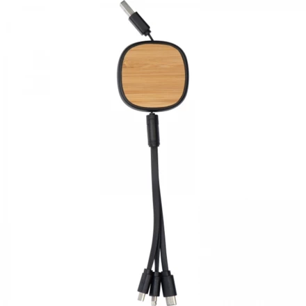 3in1 charging cable - black - (NMC-33675-03)