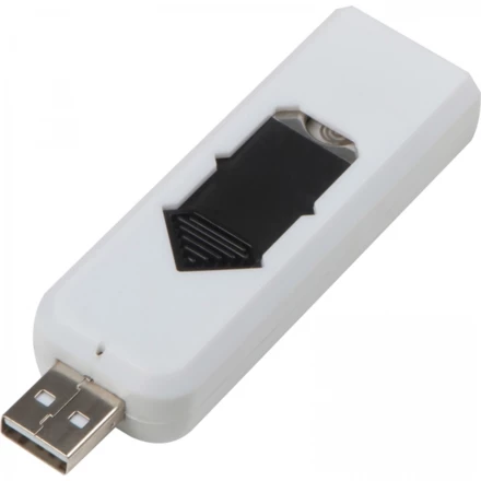 Zapalniczka z ładowaniem USB - biały - (NMC-90977-06)