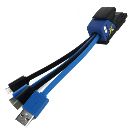Kabel do ładowania 3w1 indywidualny kształt - (NMC-EG0424-00)