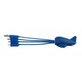 Kabel do ładowania 3w1 indywidualny kształt - (NMC-EG0424-00)