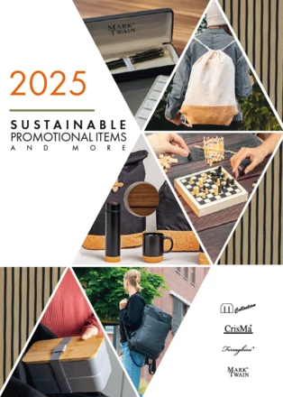 Katalog Sustainable Promotional Items 2025 (angielska wersja językowa) - wielokolorowy - (NMC-2025-C)