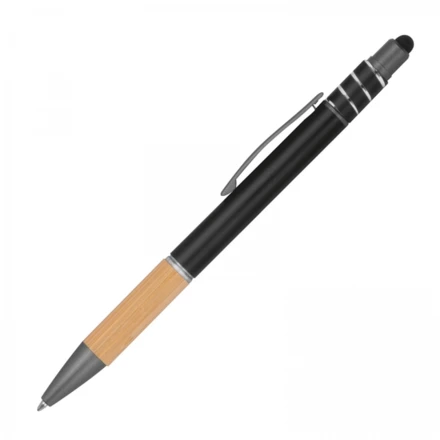 Aluminium anti-stress touch pen - black - (NMC-13876-03)