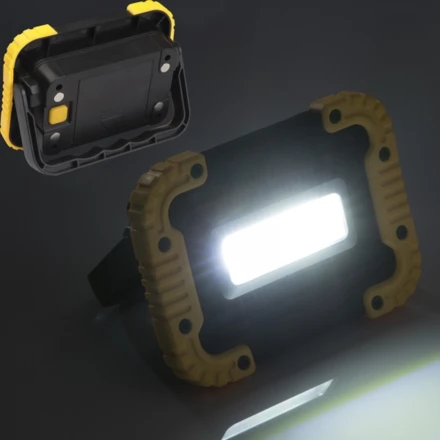 Lampa LED COB 10W - żółty - (NMC-91173-08)