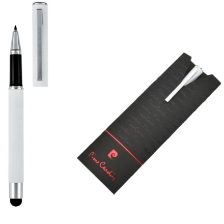 Pióro kulkowe touch pen soft touch CLAUDIE Pierre Cardin - biały - (NMC-B030080-0IP306)