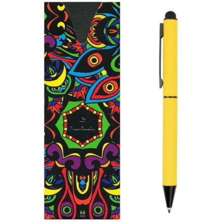 Długopis metalowy touch pen soft touch CELEBRATION Pierre Cardin - żółty - (NMC-B010170-0IP308)