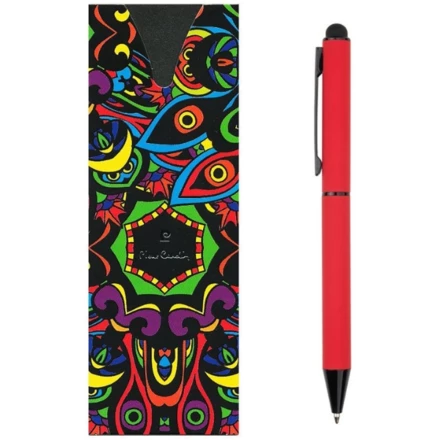 Długopis metalowy touch pen soft touch CELEBRATION Pierre Cardin - czerwony - (NMC-B010170-3IP305)