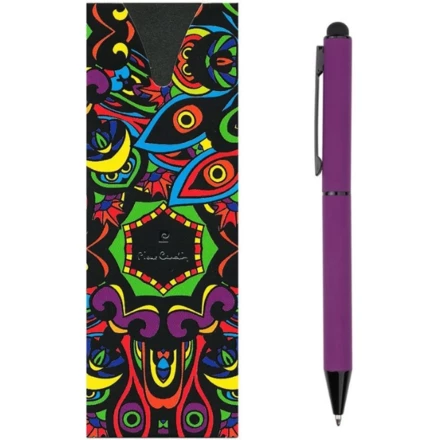Długopis metalowy touch pen soft touch CELEBRATION Pierre Cardin - fioletowy - (NMC-B010170-4IP312)