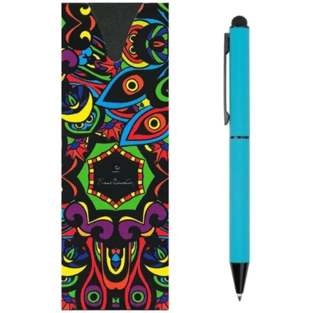 Długopis metalowy touch pen soft touch CELEBRATION Pierre Cardin - jasnoniebieski - (NMC-B010170-5IP324)