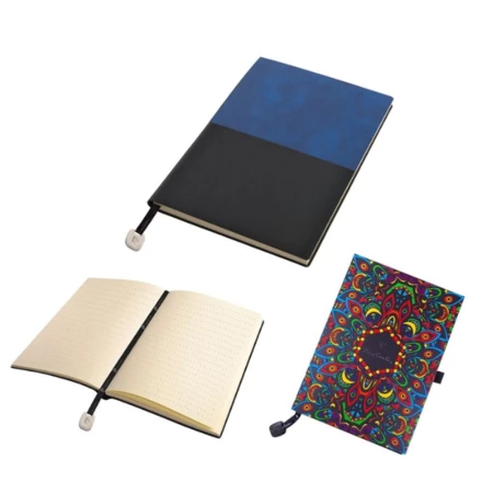 Notatnik A5 w kropki REPORTER Pierre Cardin - niebieski - (NMC-B400050-3IP304)