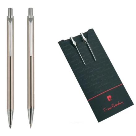 Zestaw piśmienny długopis i ołówek AMOUR Pierre Cardin - szary - (NMC-B0400700IP3-07)