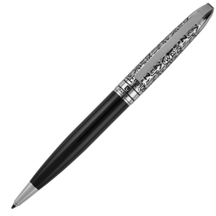 Metal ballpoint pen JACQUES Pierre Cardin - black - (NMC-B0100900IP3-03)