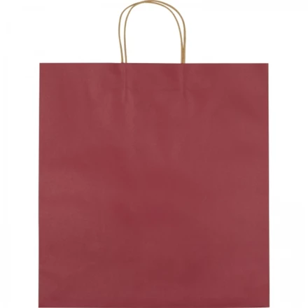 Torba papierowa duża 120 g/m2 - bordowy - (NMC-61817-02)