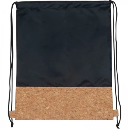 Cork bottom bag 210D - black - (NMC-62159-03)