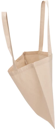 Torba bawełniana z recyklingu z długimi uszami 140 g/m2 - biały - (NMC-62358-06)