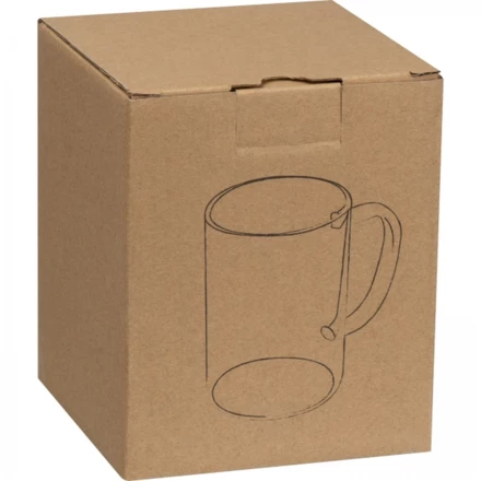 Kubek szklany 250 ml - niebieski - (NMC-82340-04)