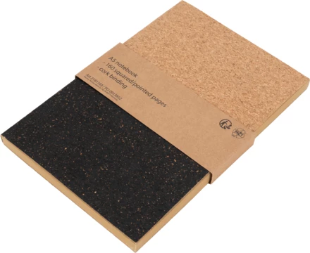 Notatnik A5 w kropki - czarny - (NMC-21811-03)