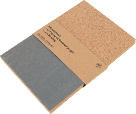 Notatnik A5 w kropki - szary - (NMC-21811-07)