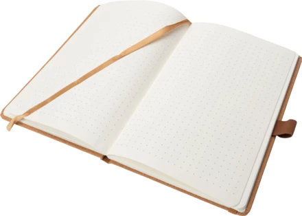 Notatnik A5 w kropki - brązowy - (NMC-21799-01)