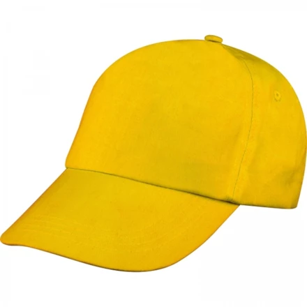 Cotton 5-panel cap - yellow - (NMC-52466-08)