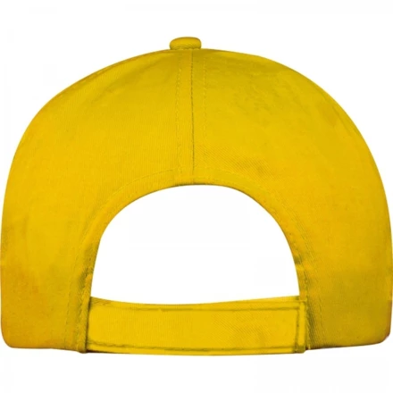 Cotton 5-panel cap - yellow - (NMC-52466-08)