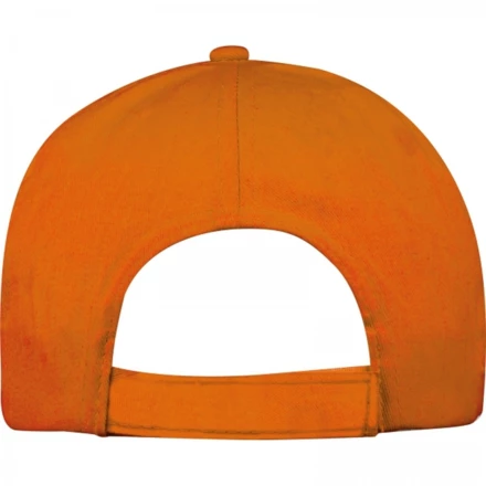 Cotton 5-panel cap - orange - (NMC-52466-10)