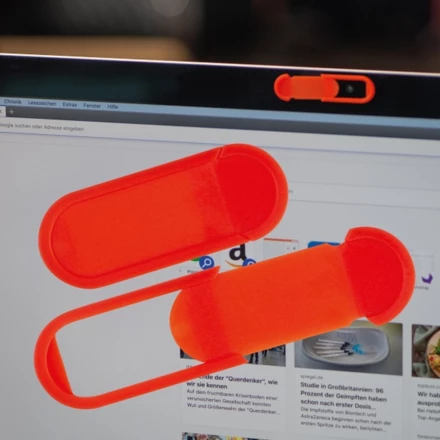 Zaślepka na kamerę w laptopie - czerwony - (NMC-22533-05)