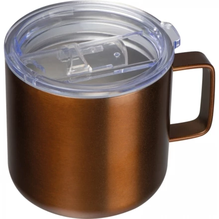 Steel thermal mug 300 ml - ginger - (NMC-62577-91)