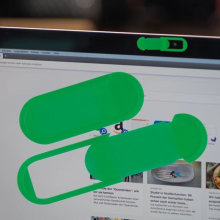 Zaślepka na kamerę w laptopie - zielony - (NMC-22533-09)