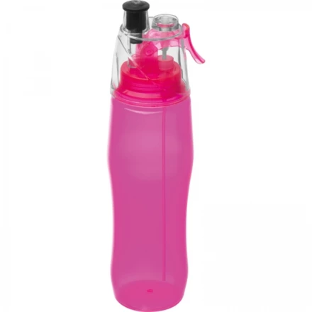 Butelka plastikowa ze spryskiwaczem 700 ml - różowy - (NMC-62592-11)