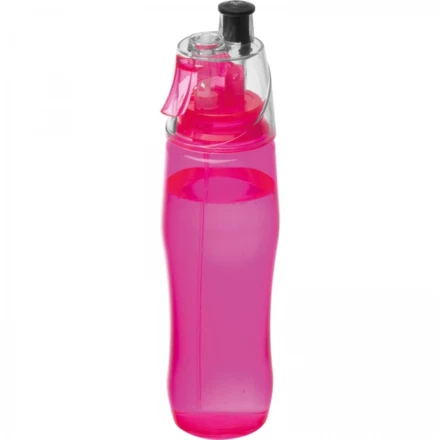 Butelka plastikowa ze spryskiwaczem 700 ml - różowy - (NMC-62592-11)