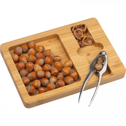 Dziadek do orzechów z tacą - beżowy - (NMC-82660-13)