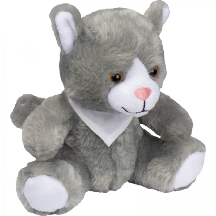 Zabawka pluszowy kotek - szary - (NMC-52627-07)