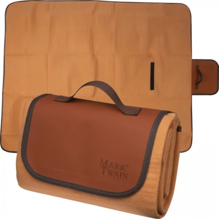 Koc piknikowy Mark Twain - beżowy - (NMC-62687-13)