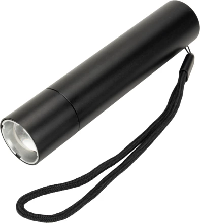 Latarka z możliwością ładowania ZAGROS Schwarzwolf - czarny - (NMC-F2308700AJ3-03)