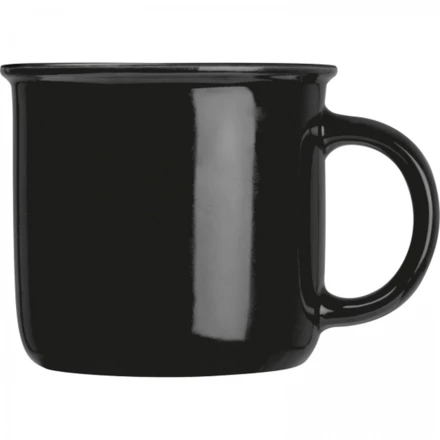 Ceramic mug 350 ml - black - (NMC-80843-03)