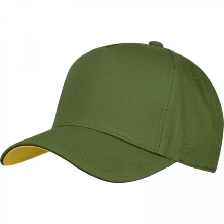 Cotton 5-panel cap - khaki - (NMC-53918-19)