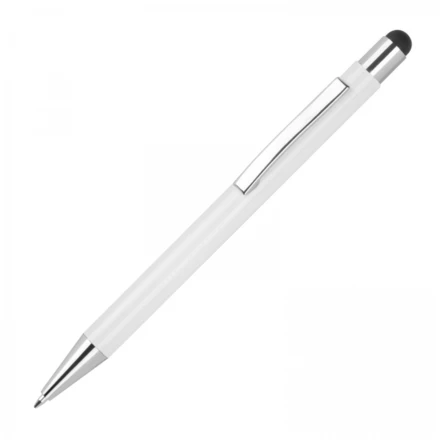 Długopis aluminiowy soft touch i touch pen - czarny - (NMC-13238-03)