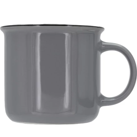 Kubek ceramiczny 350 ml - szary - (NMC-80843-07)