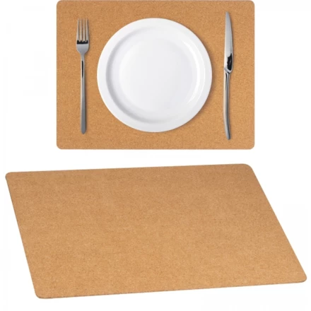 Podkładka stołowa korkowa - beżowy - (NMC-83136-13)