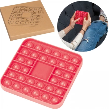 Zabawka push bubble pop-it - czerwony - (NMC-93146-05)