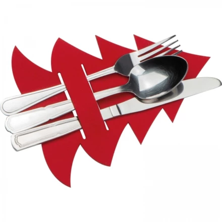 Podkładki do sztućców XMAS - czerwony - (NMC-83171-05)